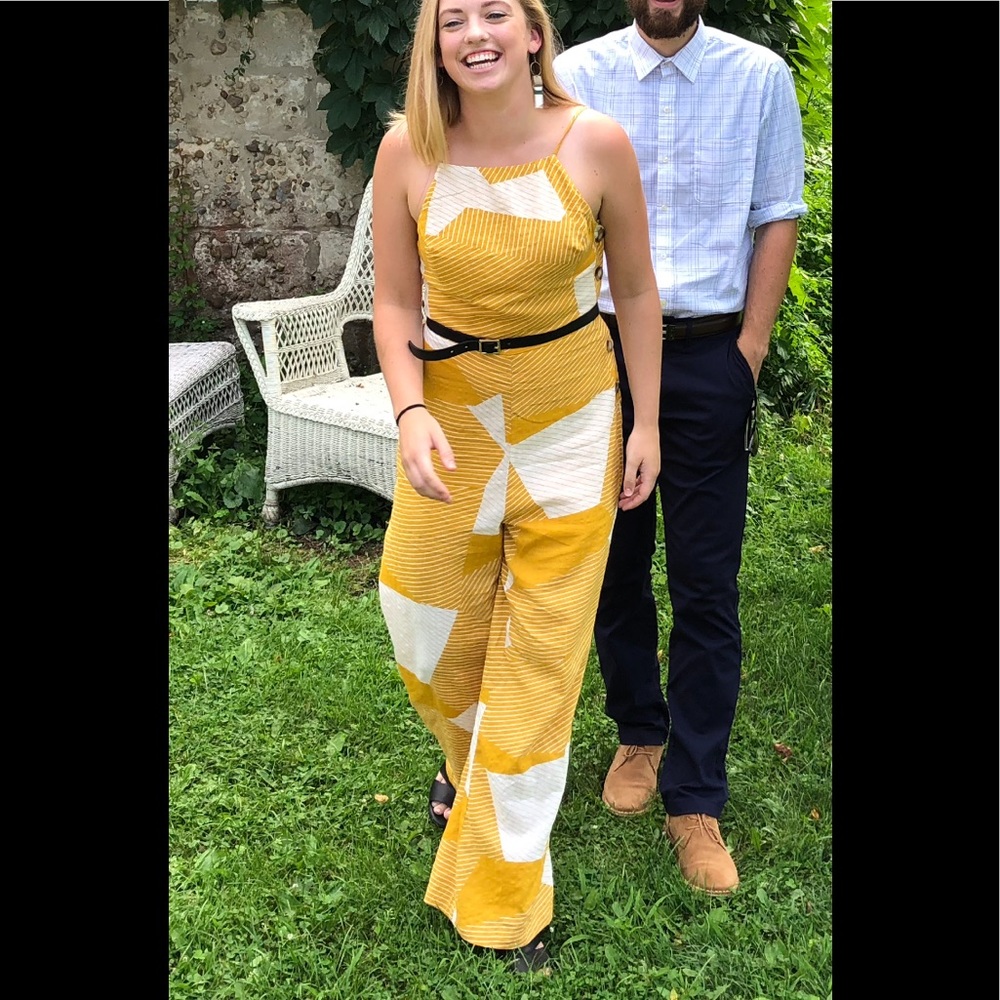 Gold jumpsuit